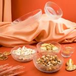 Fecra Loren 5'li Çerez Sunum Seti Natürel resmi