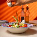 Fecra Majestic Blue Bowl Kase 25 Cm resmi