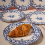 Fecra Majestic Blue 6 Parça Pasta Tabağı Seti resmi