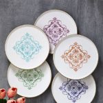 Fecra Miras 6 Parça Pasta Tabağı Seti resmi