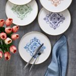 Fecra Miras 6 Parça Pasta Tabağı Seti resmi