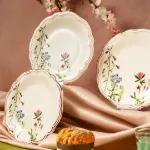 Fecra Doğa 6 Parça Pasta Tabağı Seti resmi