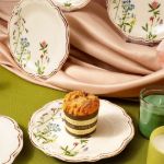 Fecra Doğa 6 Parça Pasta Tabağı Seti resmi