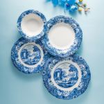 Fecra Vintage Blue 24 Parça Yemek Takımı resmi