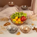 Fecra Mystic 5 Parça Kase ve Çerez Seti resmi