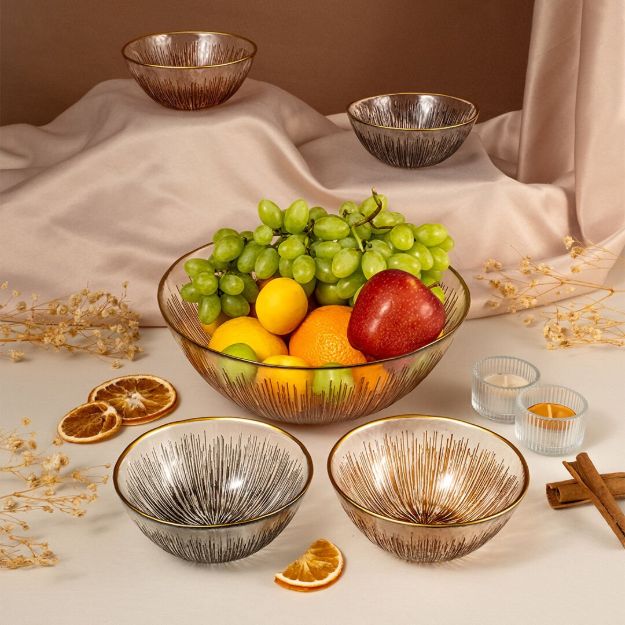 Fecra Mystic 5 Parça Kase ve Çerez Seti resmi