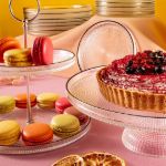 Fecra Loren 14 Parça Servis ve Sunum Seti Siyah Fileli resmi