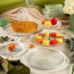 Fecra Loren 14 Parça Servis ve Sunum Seti Natürel resmi