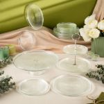 Fecra Loren 14 Parça Servis ve Sunum Seti Natürel resmi