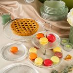 Fecra Loren 14 Parça Servis ve Sunum Seti Natürel resmi