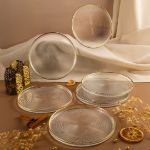 Fecra Loren 6 Parça Servis Seti 21 cm Gold Fileli resmi