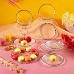 Fecra Loren 7 Parça Servis ve Sunum Seti Siyah Fileli resmi