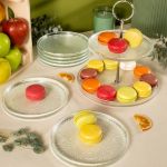 Fecra Loren 7 Parça Servis ve Sunum Seti Natürel resmi