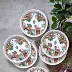 Fecra Nakkaş 6 Parça Pasta Tabağı Seti resmi