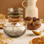 Fecra Mystic 6'lı Kase Seti 10 Cm resmi