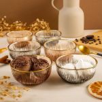 Fecra Mystic 6'lı Kase Seti 10 Cm resmi