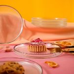 Fecra Loren 6 Parça Servis Seti 21 cm Siyah Fileli resmi