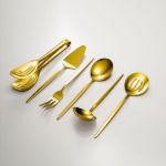 Fecra Luxe Gold 6 Parça Servis Set resmi
