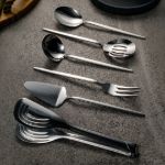 Fecra Luxe Silver 6 Parça Servis Seti Sade resmi