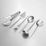 Fecra Luxe Silver 6 Parça Servis Seti Sade resmi