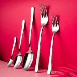 Fecra Royal 60 Parça Sade Çatal Kaşık Bıçak Takımı resmi