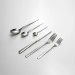 Fecra Royal 72 Parça Sade Çatal Kaşık Bıçak Takımı resmi